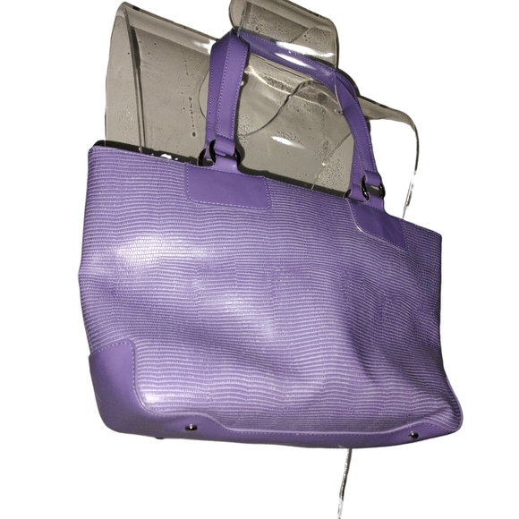Lilac purple handbag - Picture 8 of 12